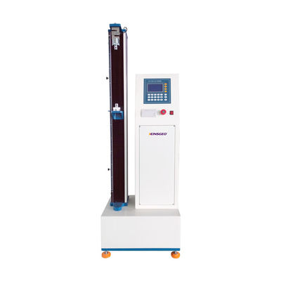 Elektronik Tek Sütunlu Çekim Test Makinesi Yüksek hassasiyetli Tel Çekim Gücü Test Aracı