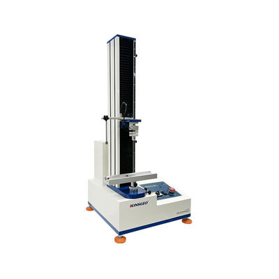 Yüksek hassasiyetli laboratuvar tek sütunlu germe test makinesi 5KG malzeme germe testi