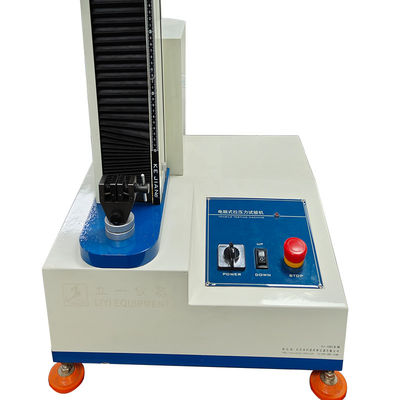 Yüksek hassasiyetli laboratuvar tek sütunlu germe test makinesi 5KG malzeme germe testi
