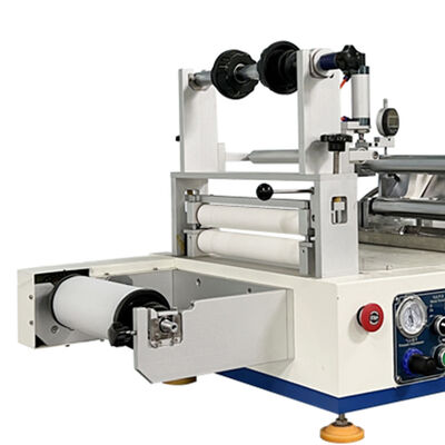 Yapışkan Kağıt Sıcak Eriyik Kaplama Makinesi Laboratuvar İçin Küçük Bant Kaplayıcı